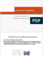 Aplicaciones de Integrales