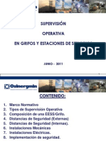 Supervisión operativa en grifos y estaciones de servicio