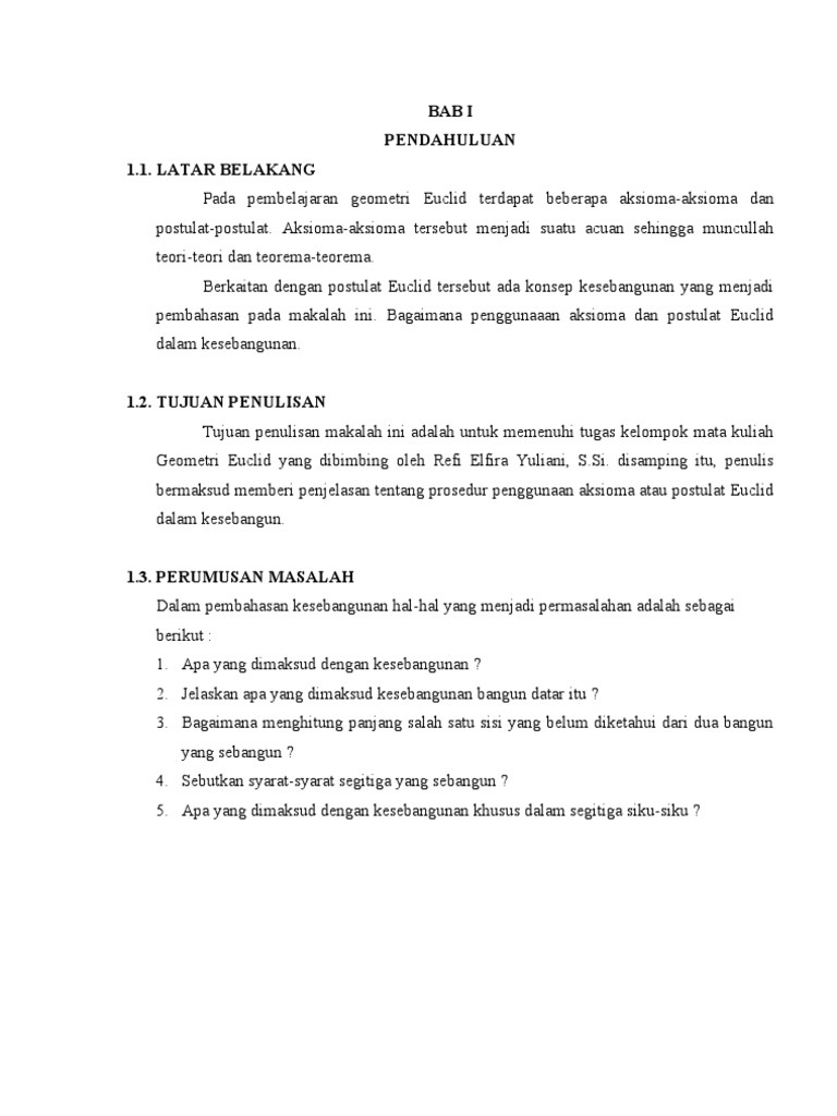 301 Makalah Kesebangunan Doc