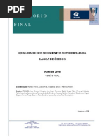 QUALIDADE DOS SEDIMENTOS SUPERFICIAIS DA LAGOA DE ÓBIDOS RELATÓRIO FINAL