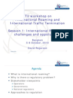 ITU Workshop On International Roaming Session-2