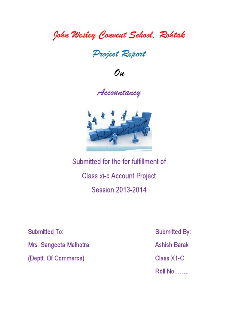 John Wesley Convent School, Rohtak: Project Report | PDF