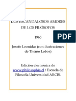 Leónidas - Los Escandalosos Amores de Los Filósofos