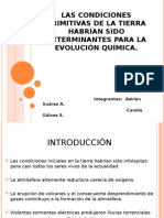 Evolucion Quimica