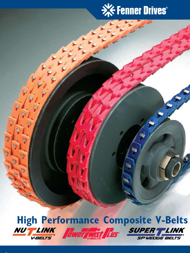 Catalogo Fenner Drives Belt (Mechanical) Electric Motor