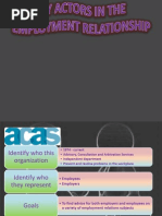 comparison of  CIPD, ACAS & Unite the union