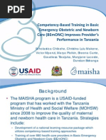 Download Competency-Based Training in Basic Emergency Obstetric and Newborn Care BEmONC Improves Providers Performance in Tanzania by Jhpiego SN144690997 doc pdf