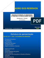 LEI QUADRO DOS RESÍDUOS: ESTRUTURA E PRINCÍPIOS ORIENTADORES