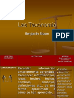 Taxonomía de Benjamín Bloom 4