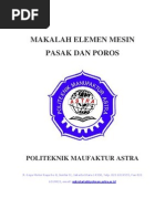 8 Contoh Soal Poros Pasak