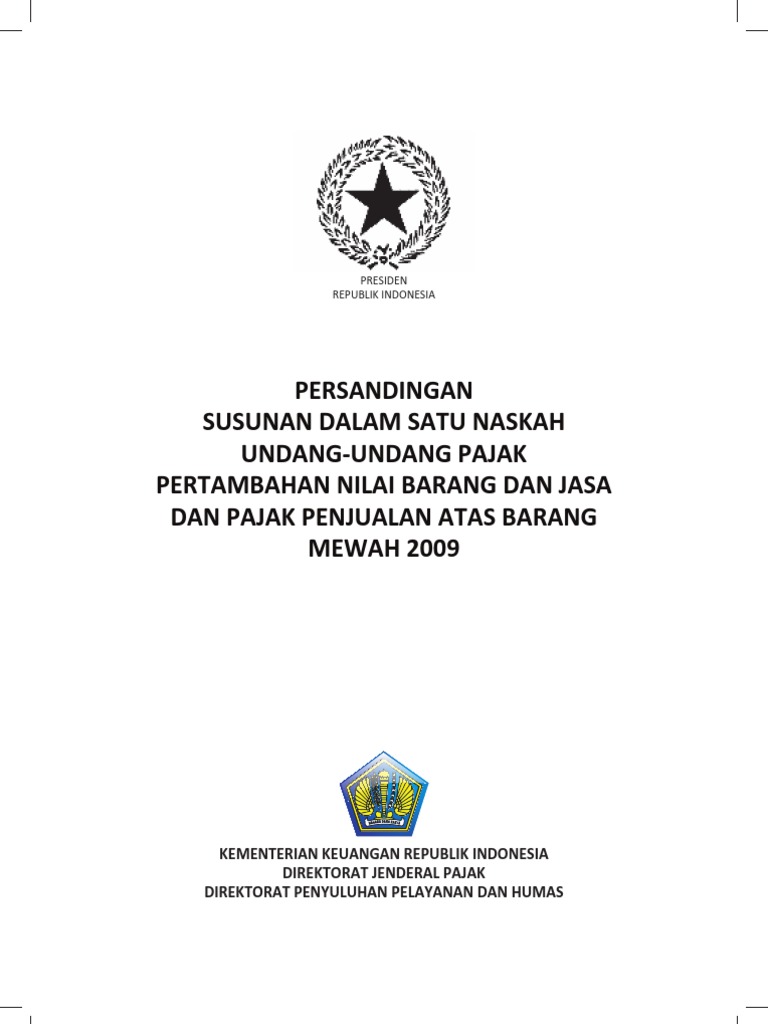 UU PPN Persandingan