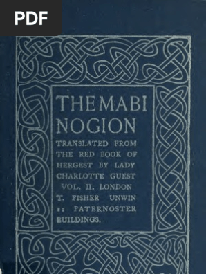 The Mabinogion, Transl From the Red Book of Hergest; VOL 2 - Lady Charlotte Guest (1902)