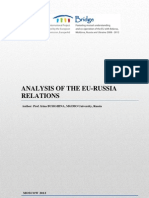 Bridge-Analysis of The Eu-Russia Relations