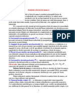 Statistica Fortei de Munca