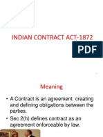Indian Contract Act Summary