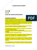 Fundamentos filosóficos del currículo