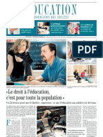 Cahier Special Le Devoir - 24 Heures