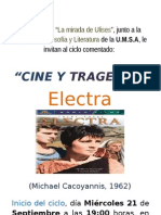 Cine Club Electra 21 de Septiembre