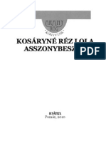 Kosáryné Réz Lola - Asszonybeszéd