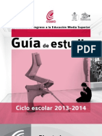Guya de Estudios Nuevo Ingreso 2013