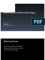 Session 307 - Building Great Newsstand Apps
