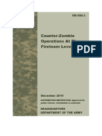 FM 999-3 Counter-Zombie Operations at the Fireteam Level