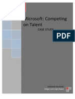 Microsoft-Competing on Talent