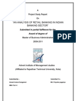  an Analysis of Retail Banking in Indian Banking Sector