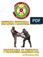 Artes Marciales - Defensa Personal Militar - Programa Elemental