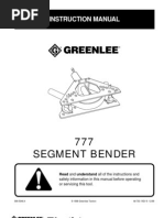 Download Greenlee 777 Hydraulic Pipe Benderpdf by Frank Cando SN144728534 doc pdf