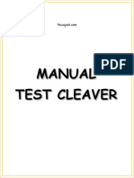 Test Cleaver (Manual)