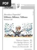 Recesion o Depresion- Norman Gall