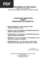 Legislação Alimento Irradiado