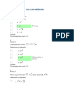 Calculo Integral Calculo Integral