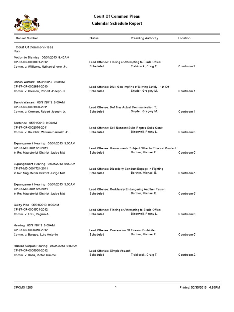 york-county-court-schedule-for-may-31-pdf-driving-under-the-influence-arraignment