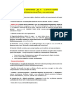 El Proceso Como Procedimiento Científico y Sus Variantes