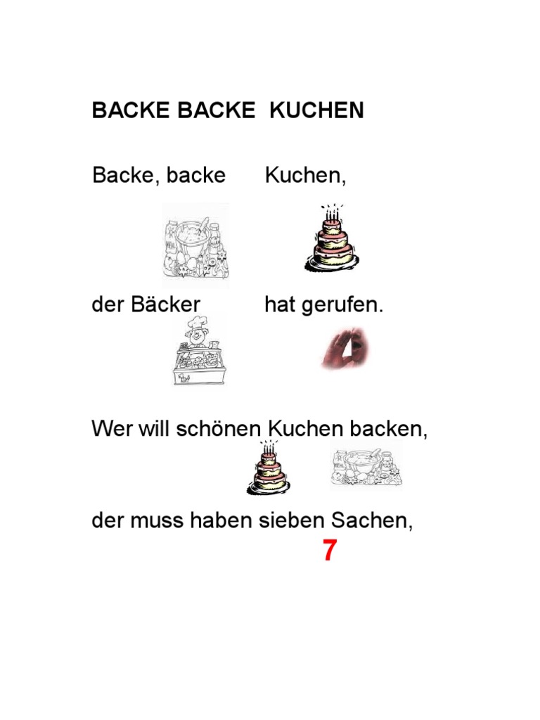 Backe Backe Kuchen