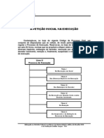 A Petição Inicial Na Execução