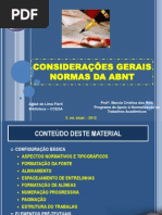 Abnt Consideracoes Gerais 2012