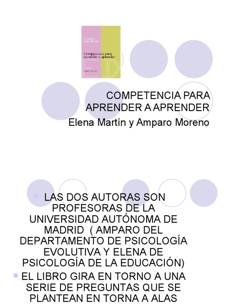 Aprende A Aprender Pdf Guillermo Michel