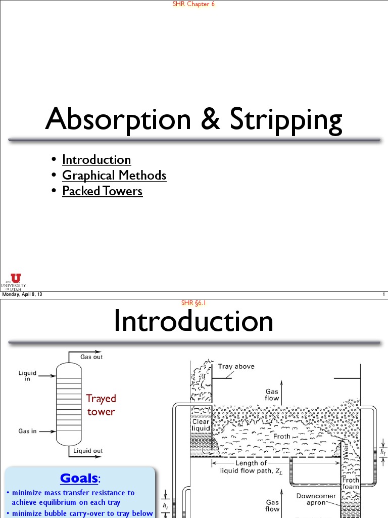 Absorption Stripping Chemical Process Engineering Phases Of Matter