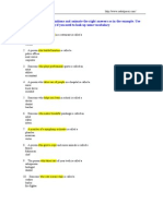 Read The Following Definitions and Animate The Right Answers As in The Example. Use The Electronic Dictionary If You Need To Look Up Some Vocabulary