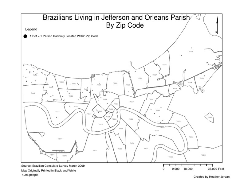 Final Brazil Zip Codes Dot Density | PDF