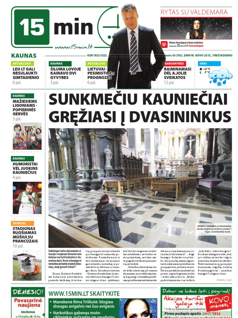 15min Kaunas 2009-03-25 | PDF