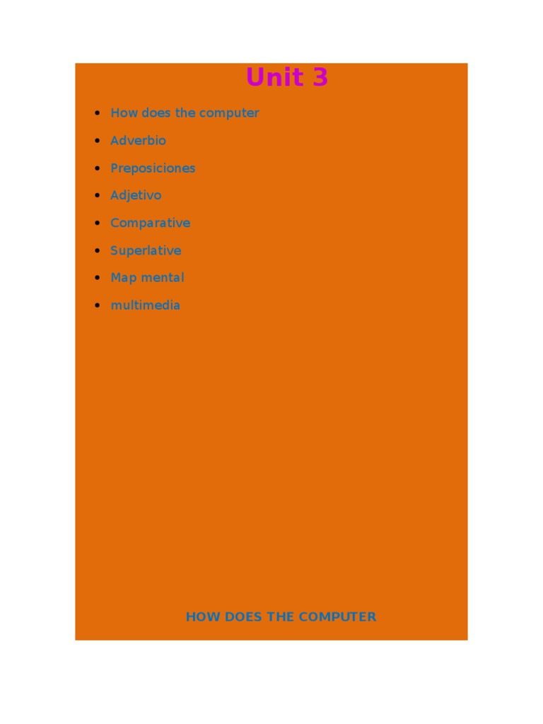 Computer Functions and Grammar Terms | PDF