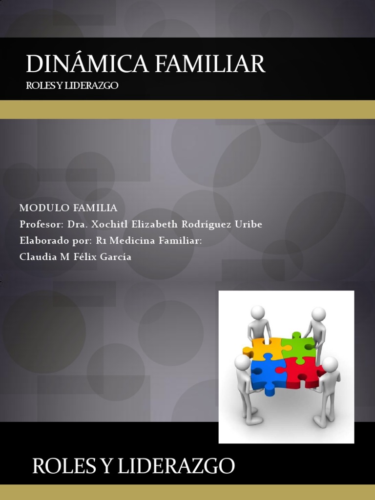 Dinámica Familiar PDF Familia Liderazgo Foto