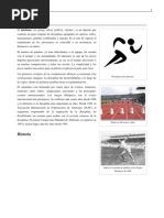 Resumen del Atletismo y su Historia | PDF | Deporte del atletismo ...