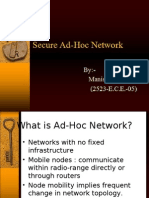 Securing Ad Hoc Networks