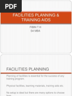 Facilities Planning & Training Aids