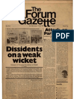 The Forum Gazette Vol. 1 No. 1 June 1-15, 1986